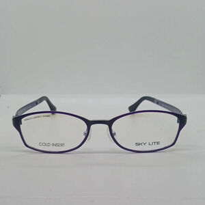 NWT WOMEN'S SKY LITE EYEGLASS FRAMES 1001 PURPLE